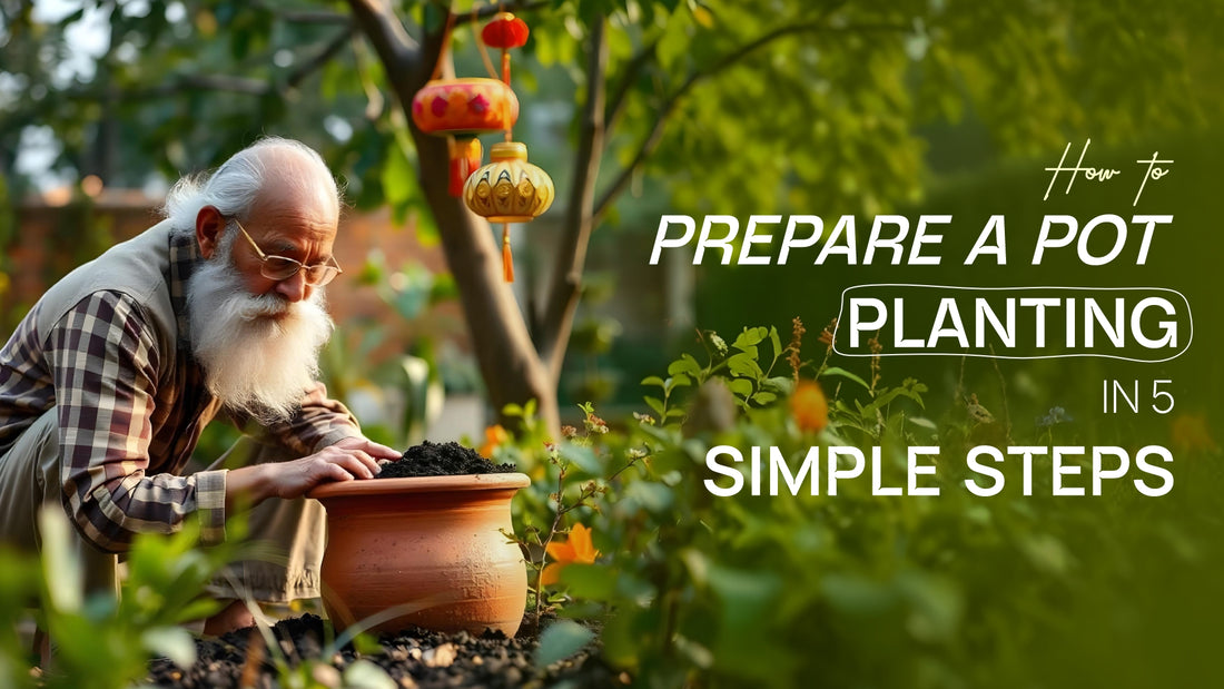 How to Prepare a Pot for Planting in 5 Simple Steps