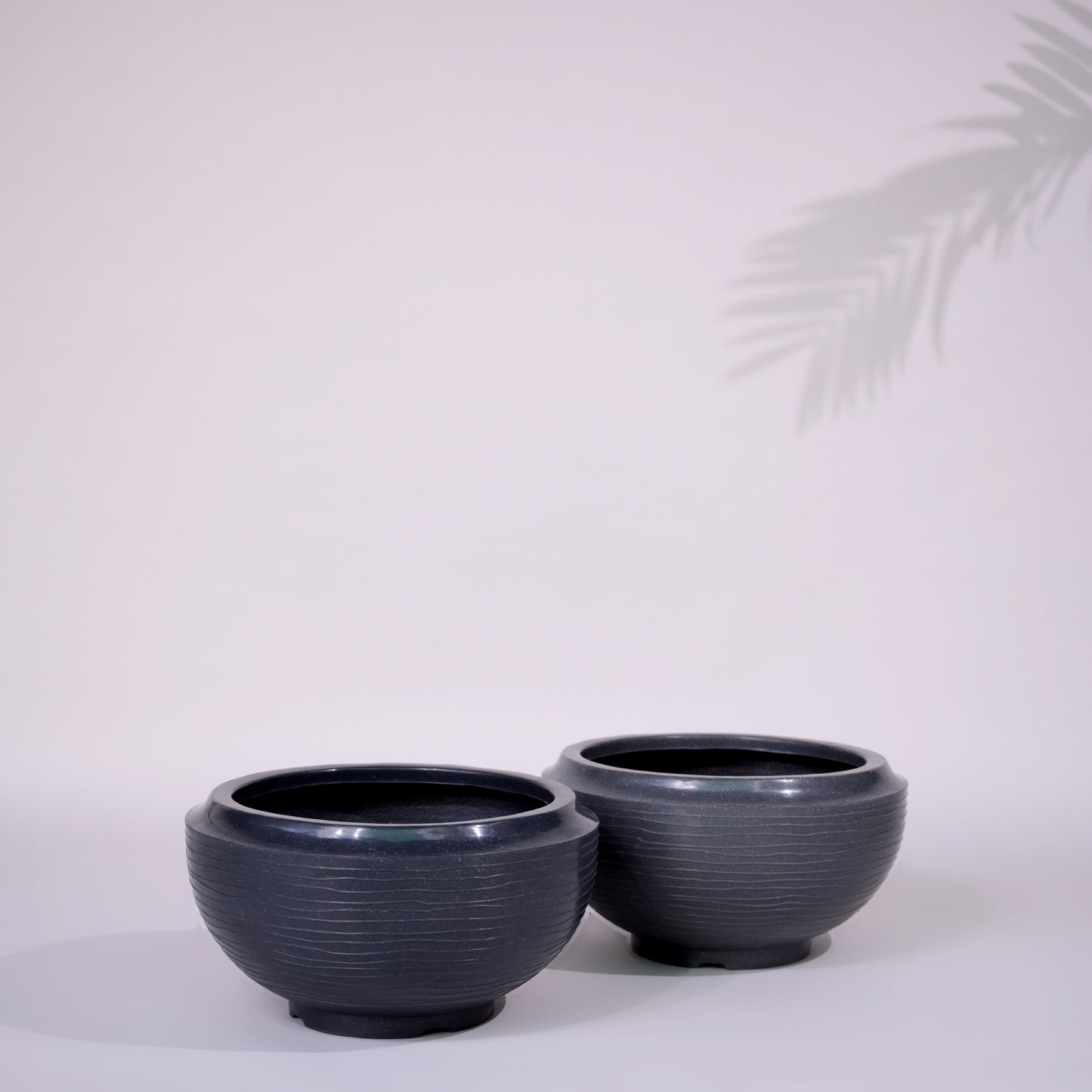 Rib Tasla Plastic Hanging Flower Pots