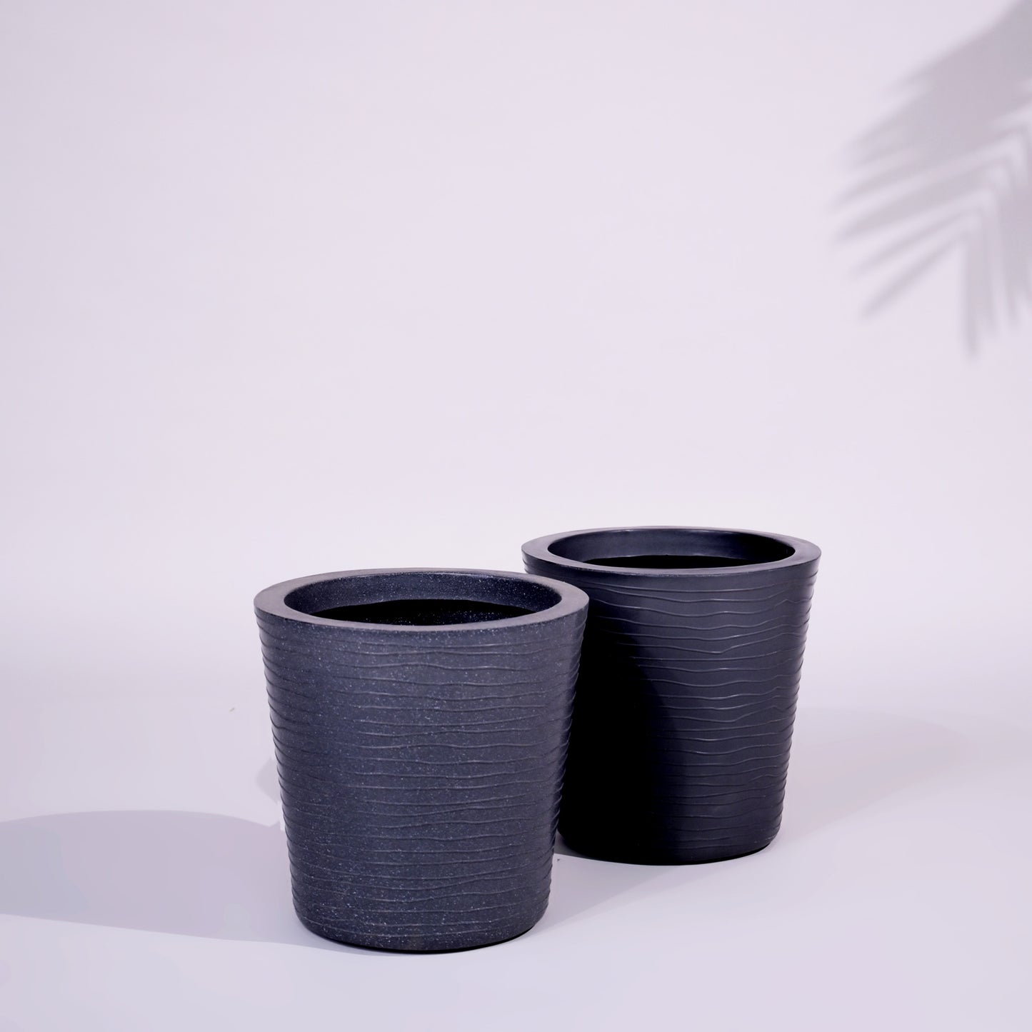 Rib Bucket Tower Rotomolded Planters
