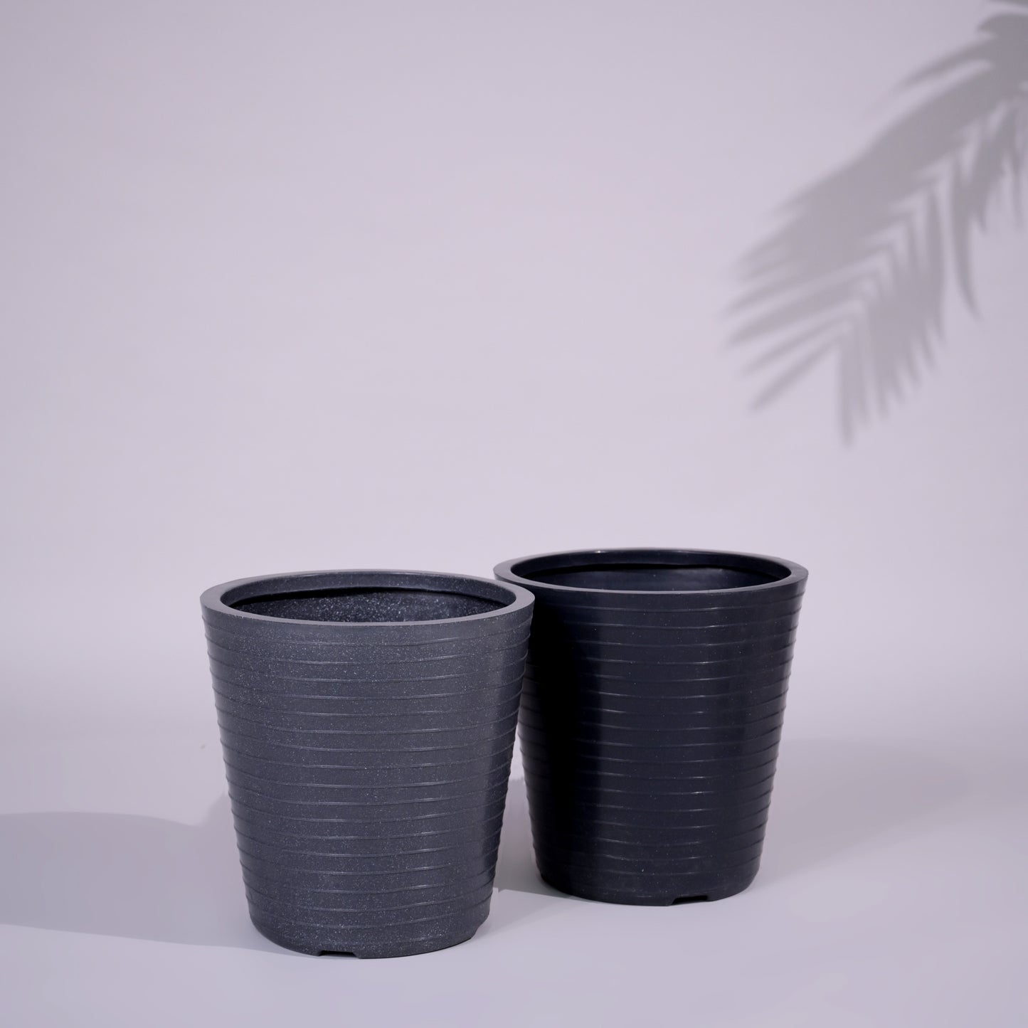 Rib Bucket Tower Rotomolded Planters