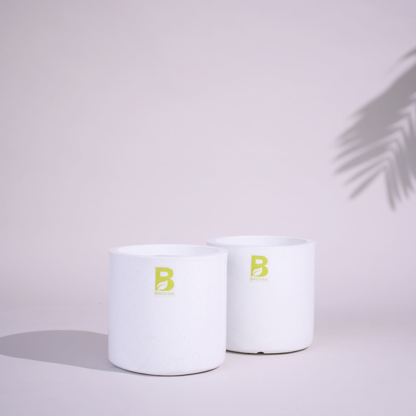 Cubical Round Big Flower Pot For Living Room