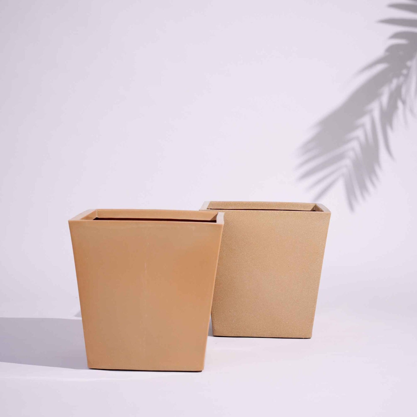 Bent Block Big Planters For Living Room