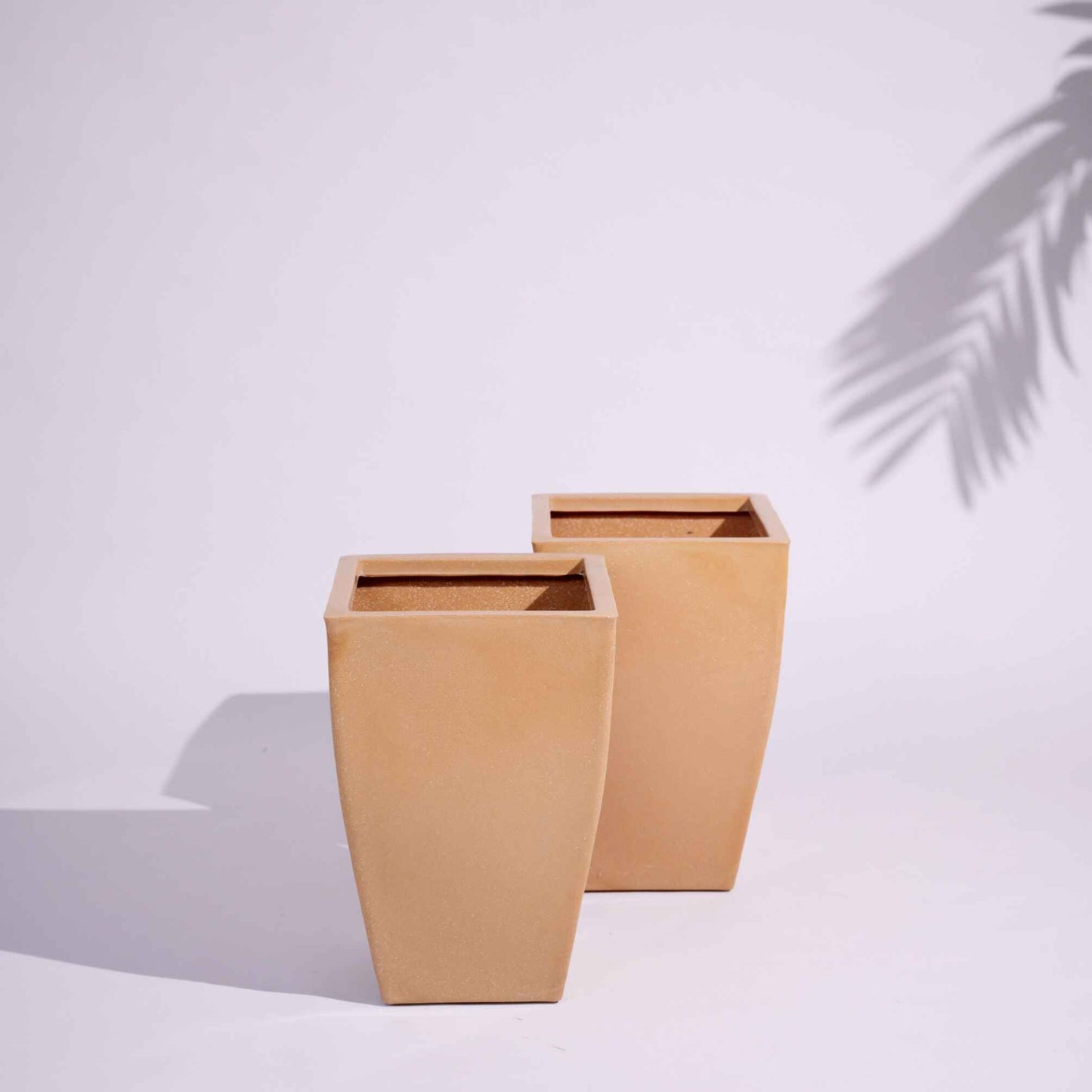 Bent Block Big Planters For Living Room