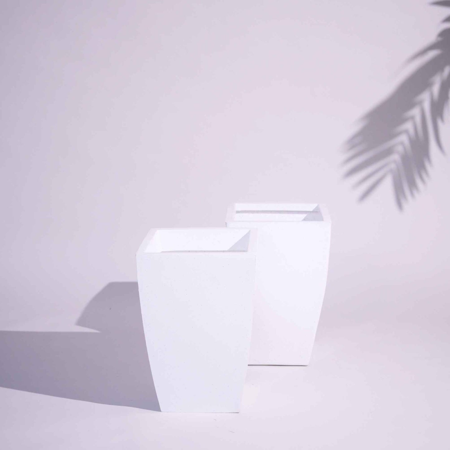 Bent Block Big Planters For Living Room