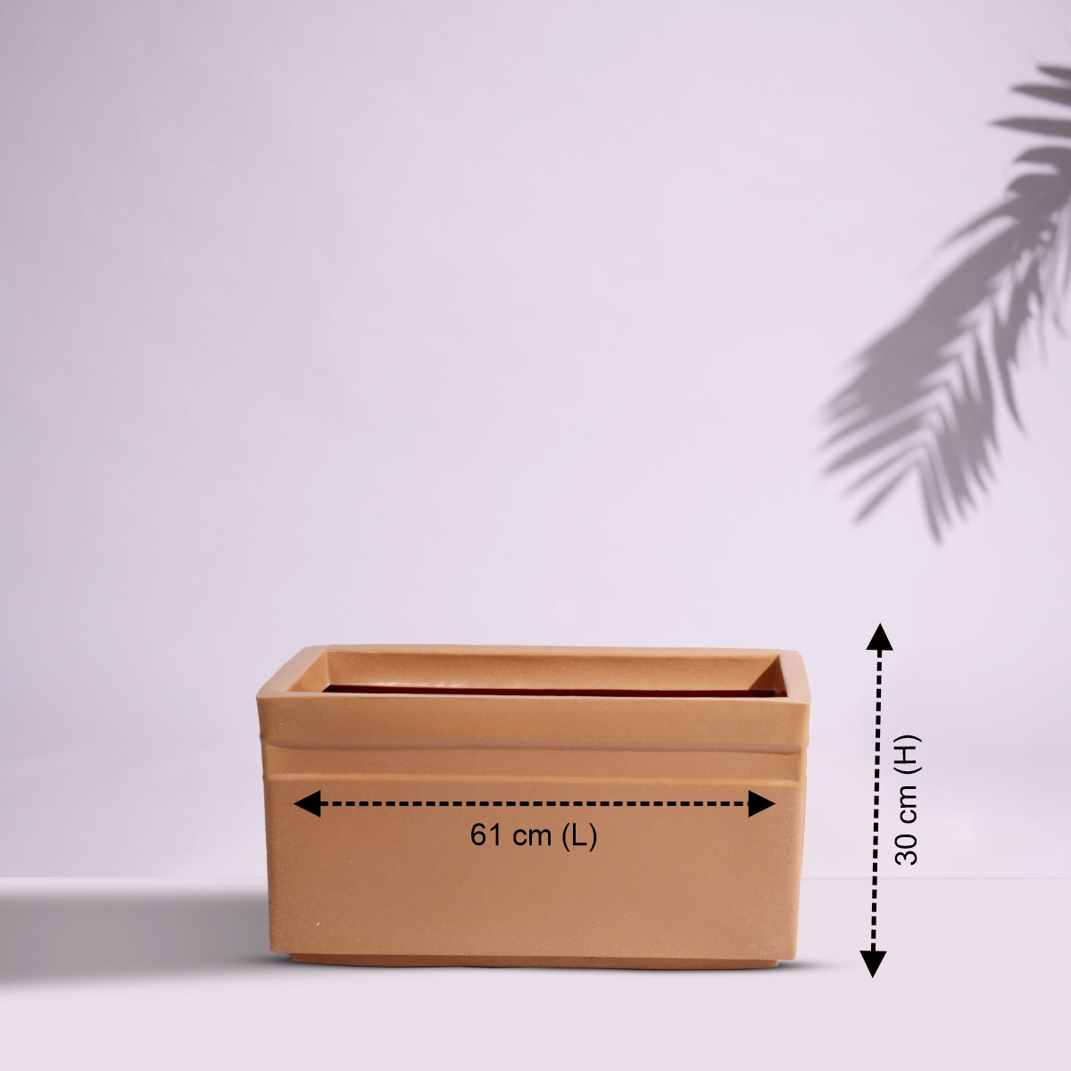 Trow Rectangular Planter For Garden