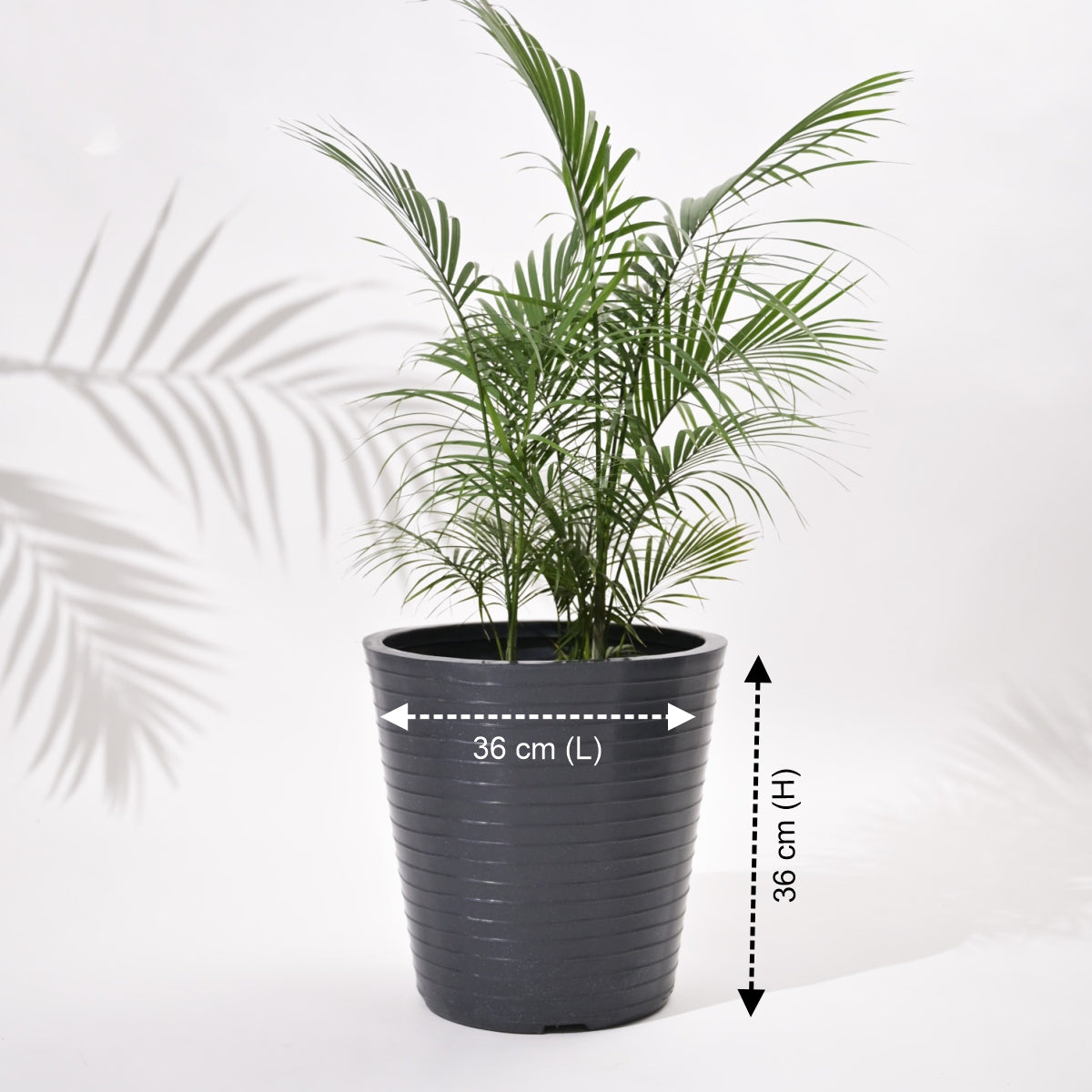 Rib Bucket Tower Rotomolded Planters