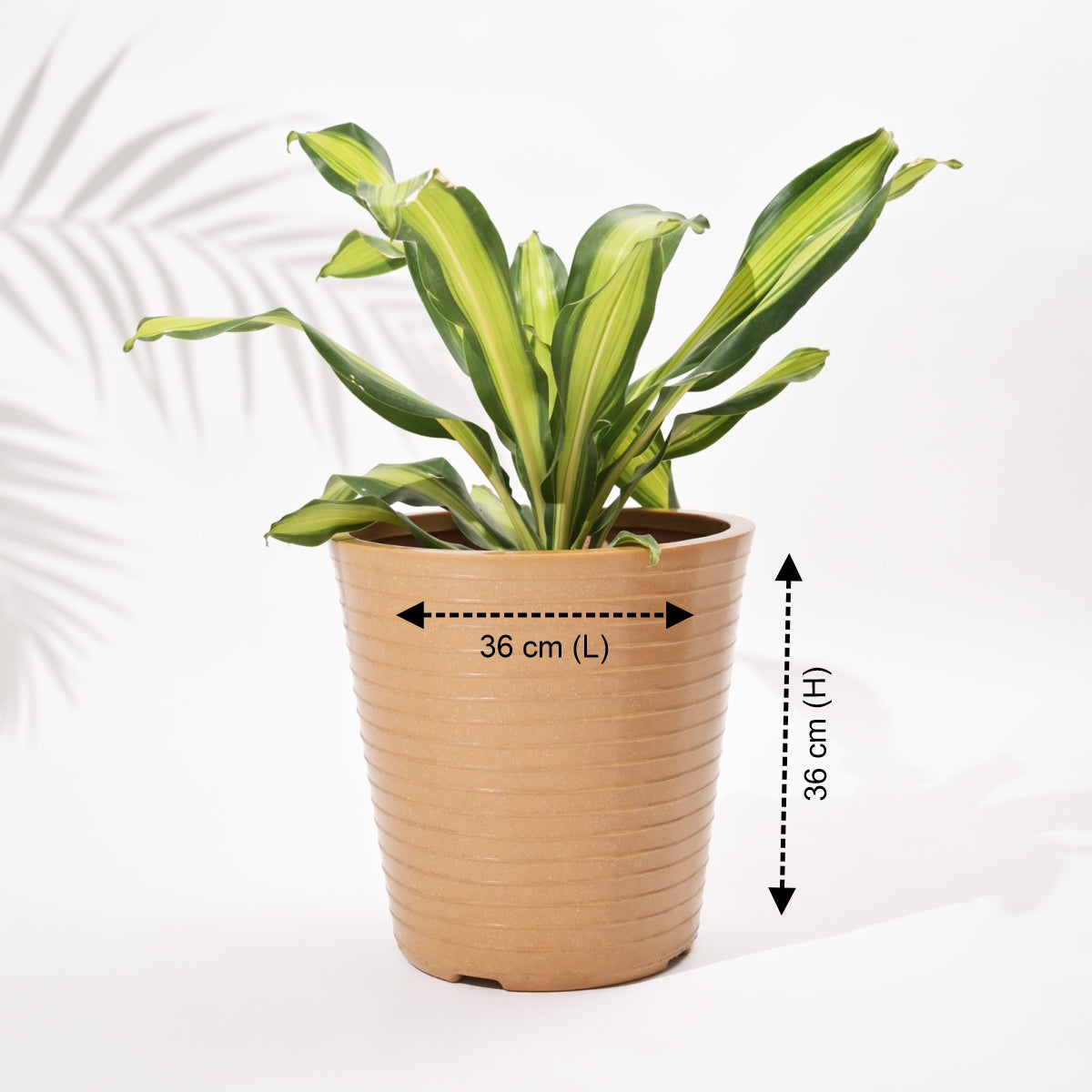 Rib Bucket Tower Rotomolded Planters