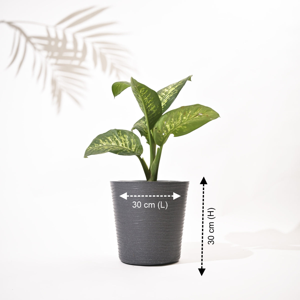 Rib Bucket Tower Rotomolded Planters