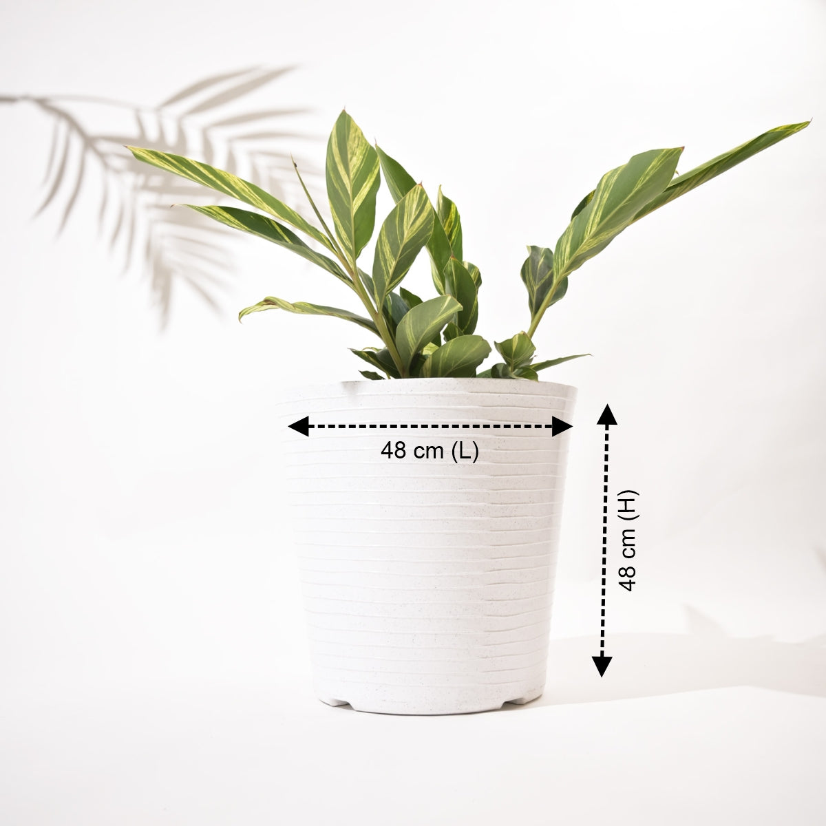 Rib Bucket Tower Rotomolded Planters