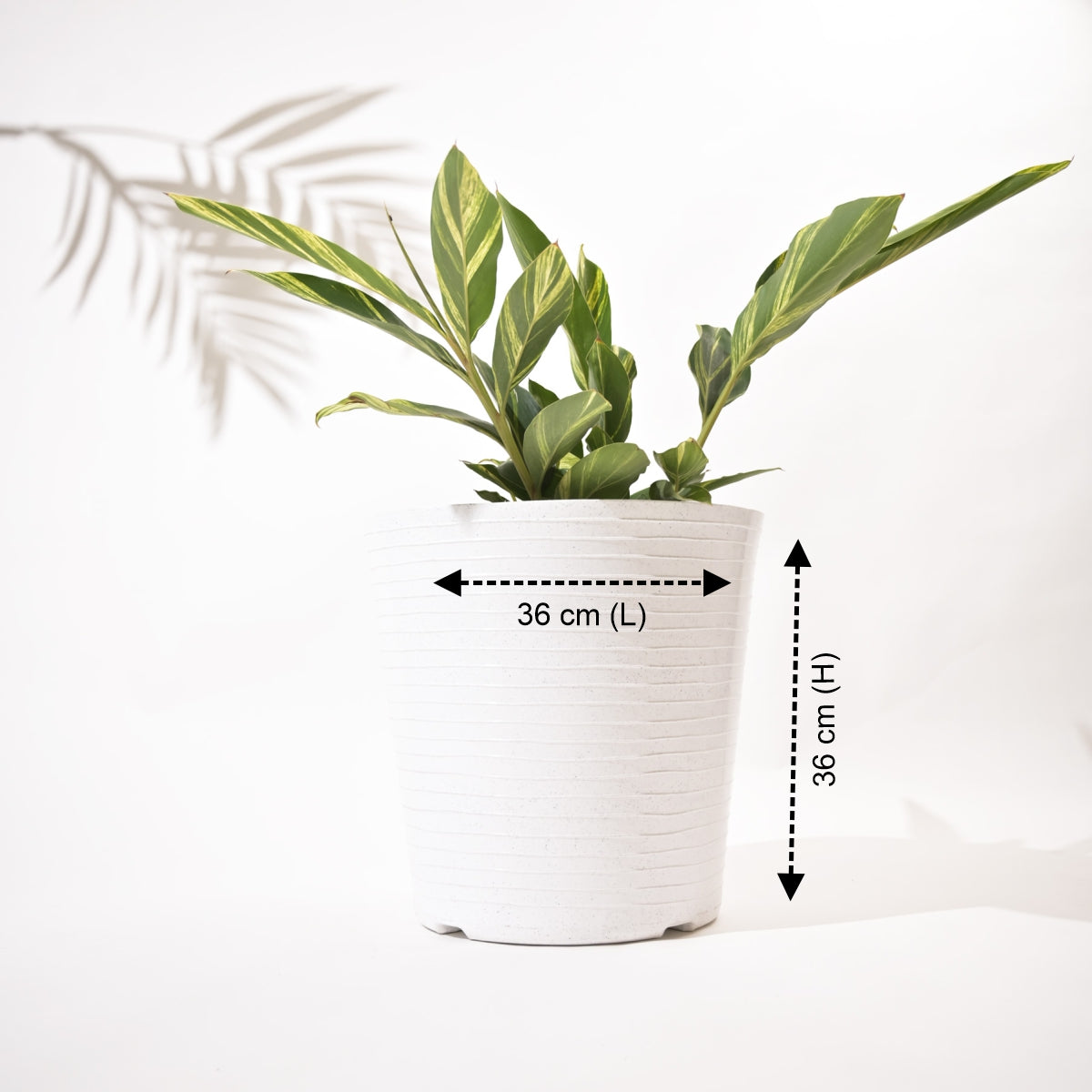 Rib Bucket Tower Rotomolded Planters