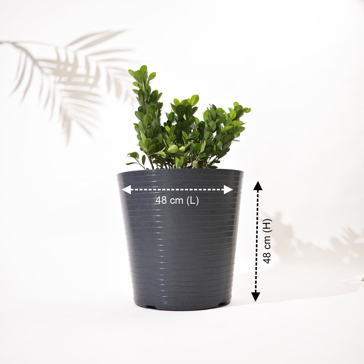 Rib Bucket Tower Rotomolded Planters