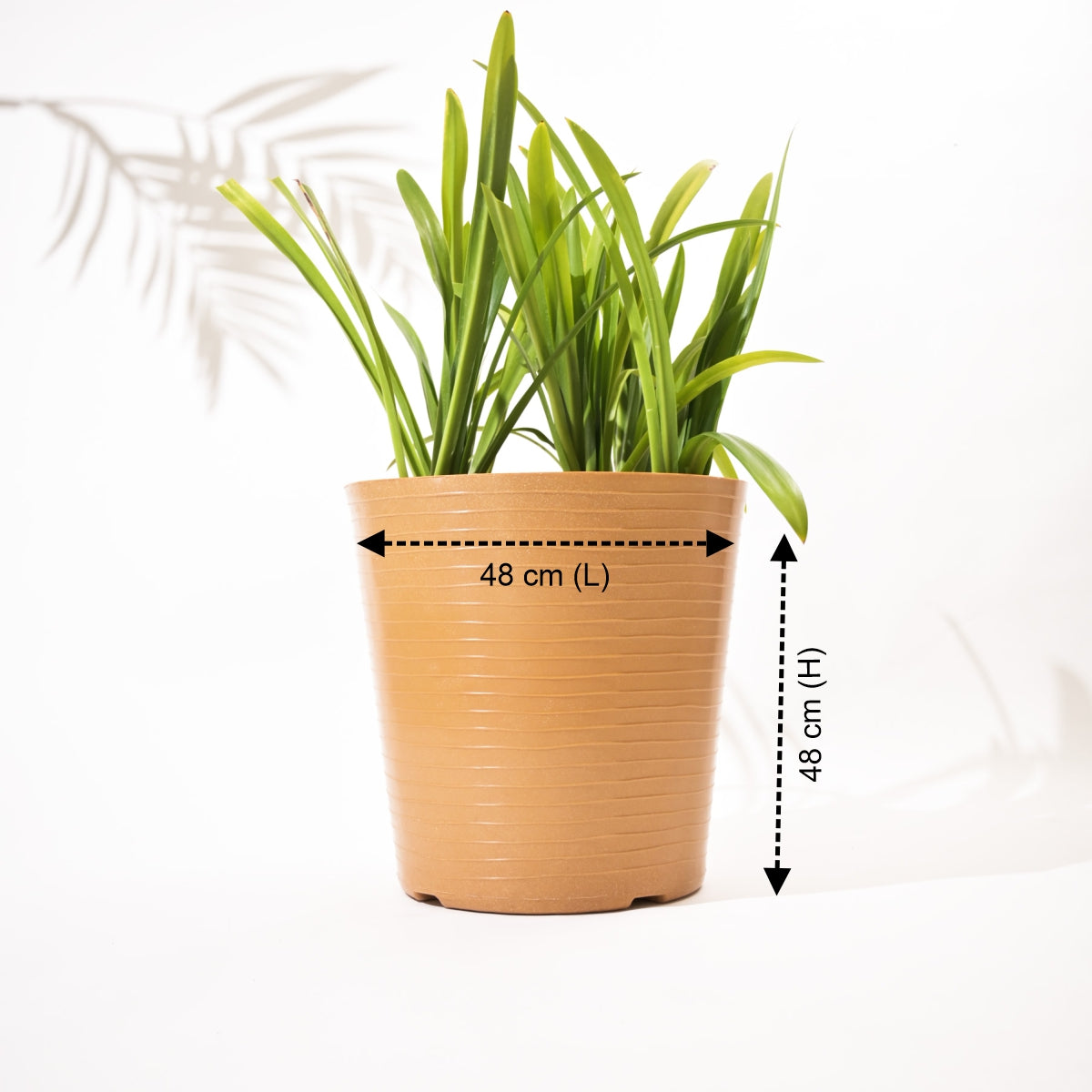 Rib Bucket Tower Rotomolded Planters