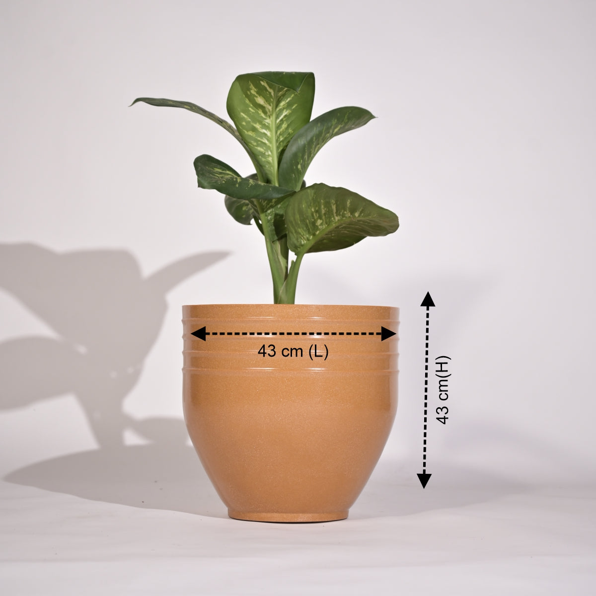 Rib Oval Small Planters
