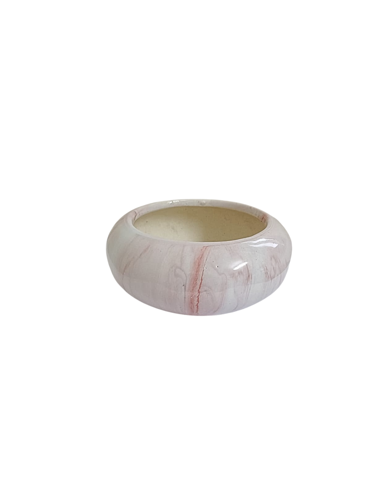 Marbela Bowl Ceramic Round Pot