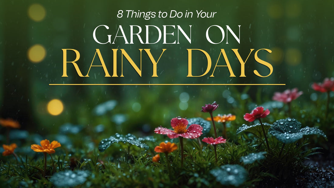 8 Things to Do in Your Garden on Rainy Days